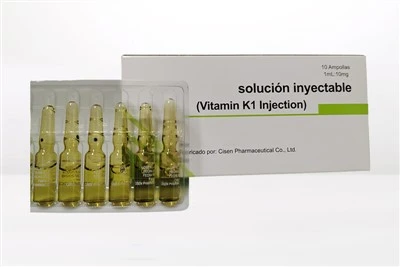 Injecció de vitamina K1 (fitomenadiona)